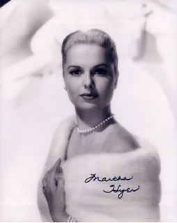 Martha Hyer autograph