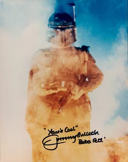 Jeremy Bulloch autograph