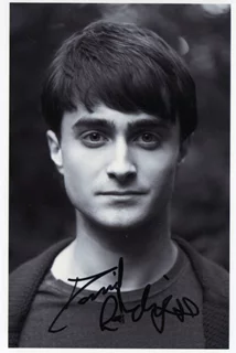 Daniel Radcliffe autograph