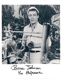 Russell Johnson autograph