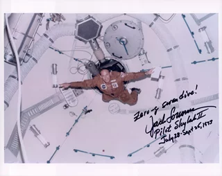 Jack Lousma autograph