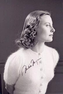 Michele Morgan autograph