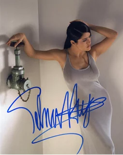 Salma Hayek autograph
