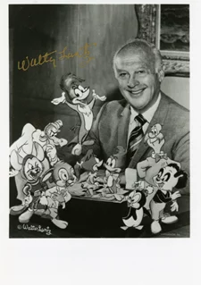 Walter Lantz autograph