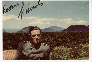 Rochus Misch autograph
