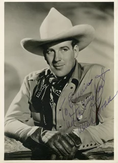 Dick Foran autograph