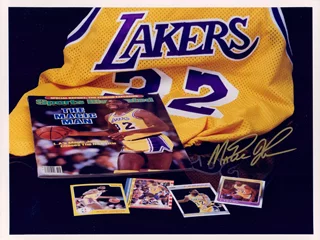 Magic Johnson autograph