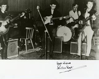 Pete Best autograph