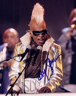 Sly Stone autograph