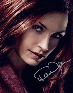 Famke Janssen autograph