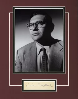 Simon Oakland autograph