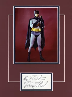 Adam West autograph