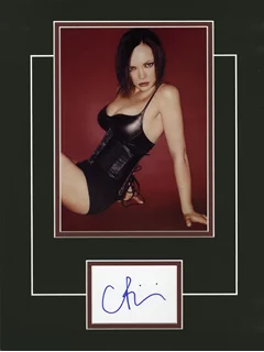 Christina Ricci autograph