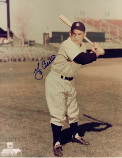 Yogi Berra autograph