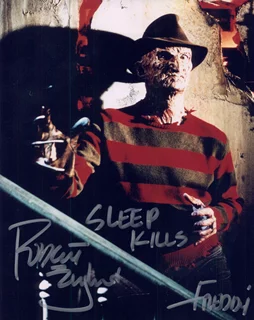 Robert Englund autograph