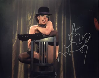 Liza Minnelli autograph