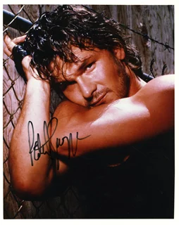 Patrick Swayze autograph