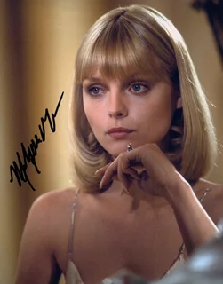Michelle Pfeiffer autograph