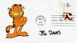 Jim Davis autograph