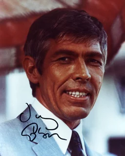James Coburn autograph