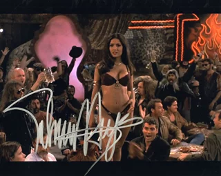Salma Hayek autograph