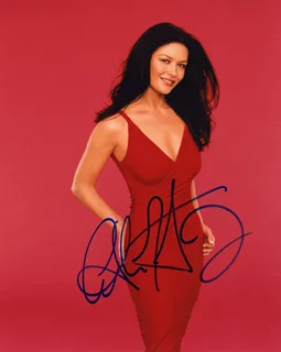 Catherine Zeta Jones autograph