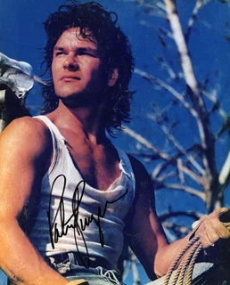 Patrick Swayze autograph