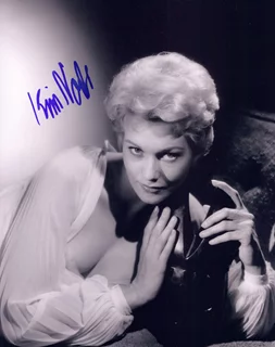 Kim Novak autograph
