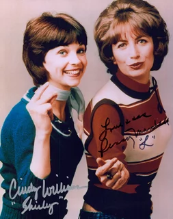 Laverne & Shirley autograph