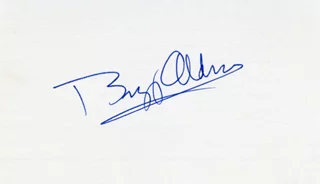 Buzz Aldrin autograph