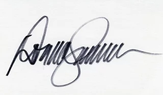 Donna Summer autograph