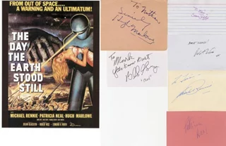 The Day The Earth Stood Still autograph
