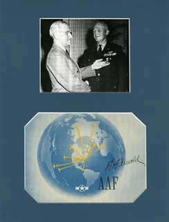 Henry 'Hap' Arnold autograph