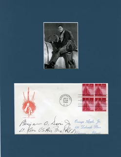Benjamin O. Davis autograph