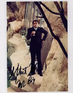 Yaphet Kotto autograph