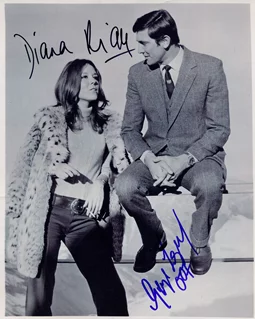 On Her Majesty's Secret Service autograph