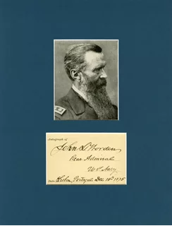 John S. Worden autograph