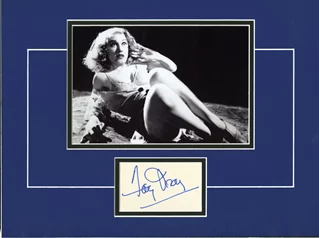 Fay Wray autograph