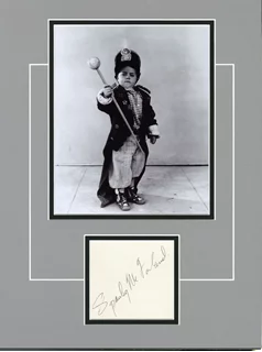 Spanky McFarland autograph