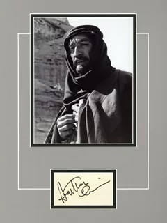 Anthony Quinn autograph