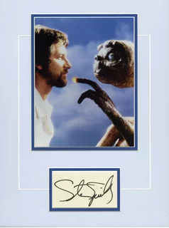 Steven Spielberg autograph