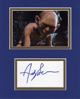 Andy Serkis autograph