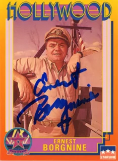 Ernest Borgnine autograph
