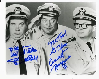 McHale's Navy autograph