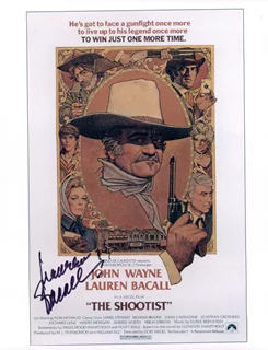 Lauren Bacall autograph