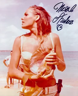 Ursula Andress autograph