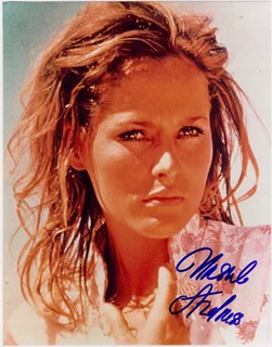 Ursula Andress autograph