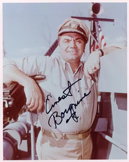 Ernest Borgnine autograph