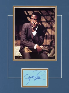 Sidney Poitier autograph