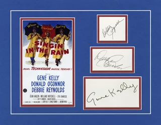 Singin' In The Rain autograph